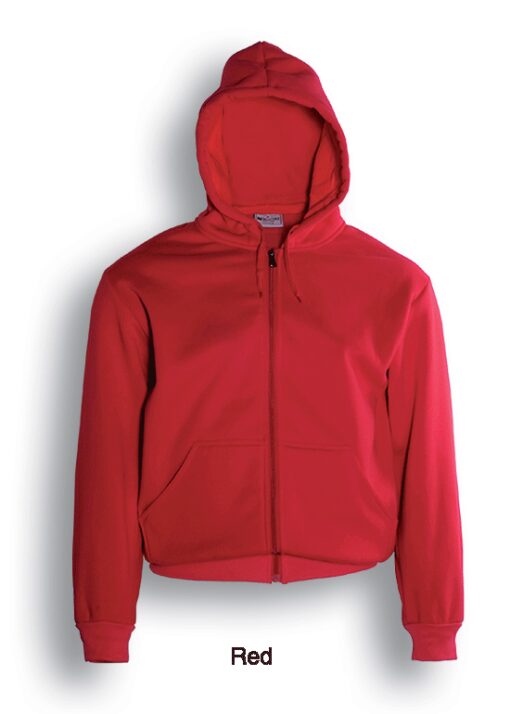 BOCINI Unisex Adults Zip Through Fleece Hoodie CJ1062