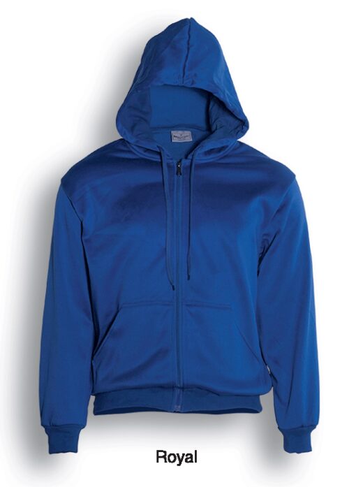 BOCINI Unisex Adults Zip Through Fleece Hoodie CJ1062