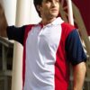 BOCINI Unisex Adults Breezeway Three Tone Polo CP0670