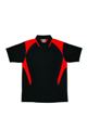 BOCINI Kids Honey Comb Contrast Panel Polo CP1216