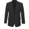 Mens Comfort Wool Stretch 2 Button Classic Jacket