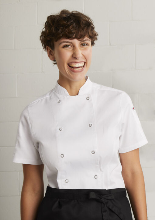 Womens Zest Short Sleeve Jacket(White