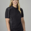 Unisex Grid Short Sleeve Polo