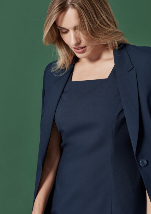 Womens Renew Double Breasted Longline Jacket
