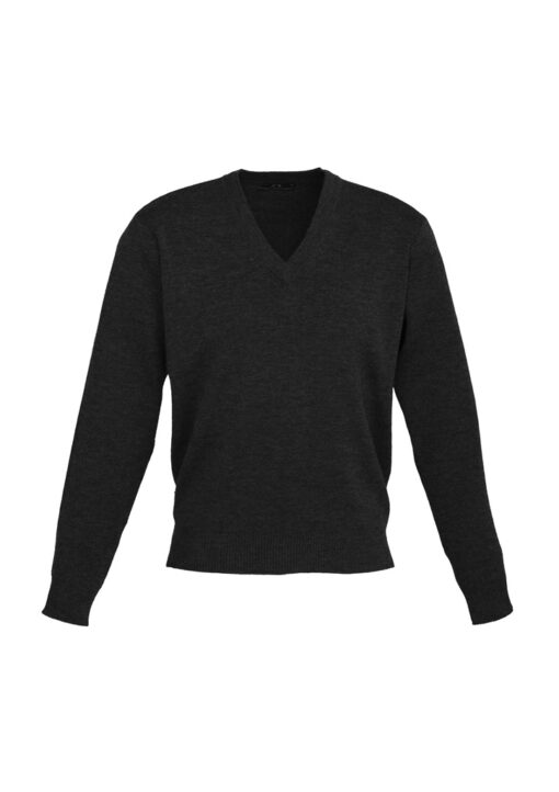 Mens Woolmix Knit Pullover(Black